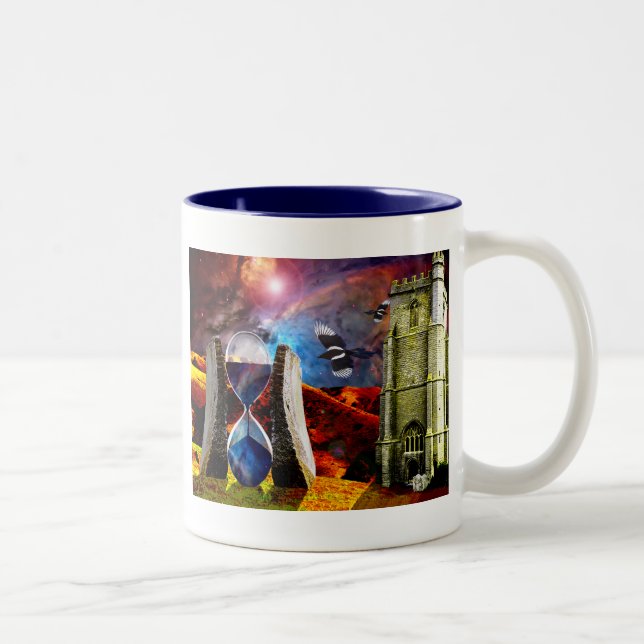 Tasse 2 Couleurs Sables de temps. (Droit)