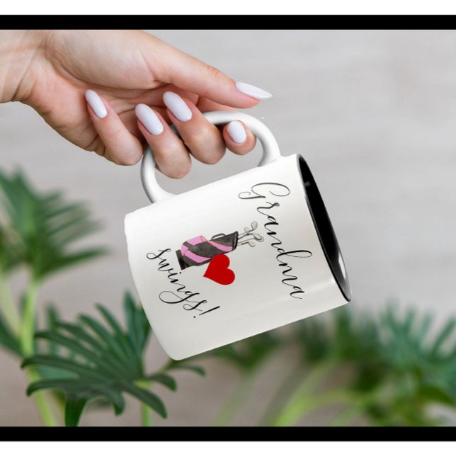 Tasse 2 Couleurs Sac de golf de Grand-mère (Créateur téléchargé)