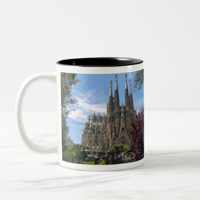 Tasse 2 Couleurs Sagrada Familia (Gauche)