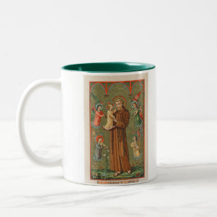 Tasse 2 Couleurs Saint Anthony de Padoue