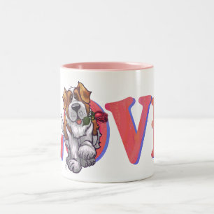 Tasse 2 Couleurs Saint-Bernard Valentin