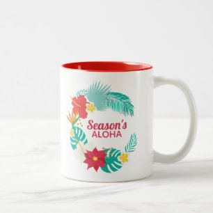 Tasse 2 Couleurs Saison Aloha Hawaiian