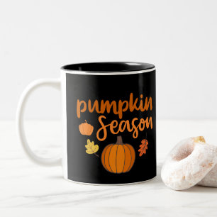 Tasse 2 Couleurs Saison de citrouille automne