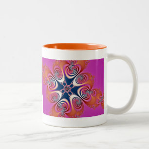 Tasse 2 Couleurs Salamander - Art Fractal