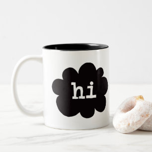 Tasse 2 Couleurs Salut bonjour (salut bonjour salutations)