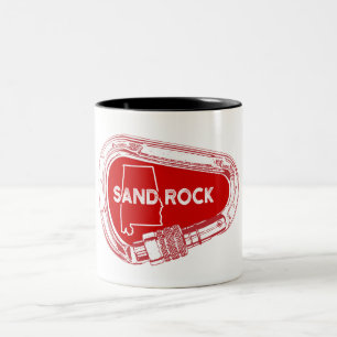 Tasse 2 Couleurs Sand Rock Alabama Rock Escalade Carabiner