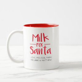 Tasse 2 Couleurs Santa Claus
