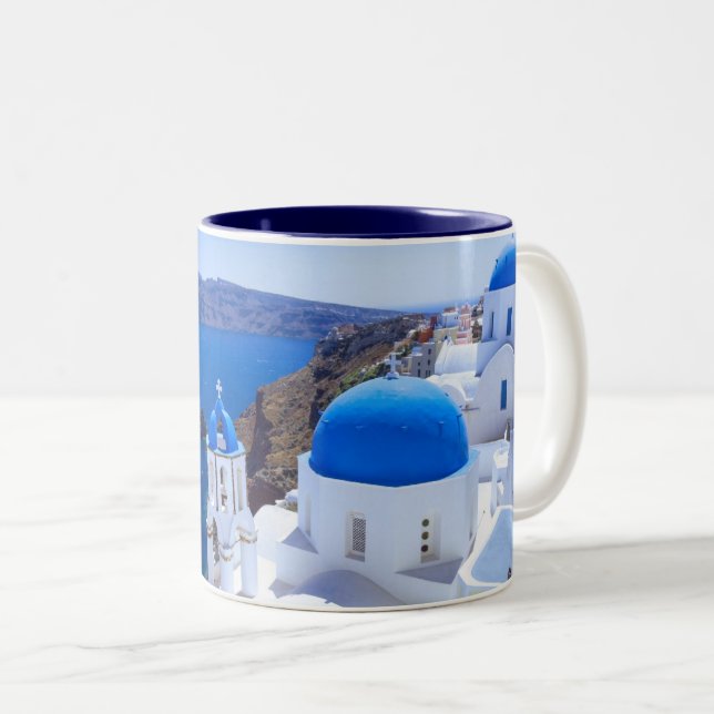 Tasse 2 Couleurs Santorin (Devant droit)