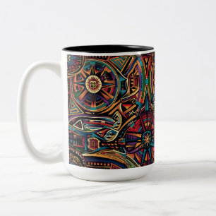 Tasse 2 Couleurs Sapphire culturel "Chronique des Anciens" 444m