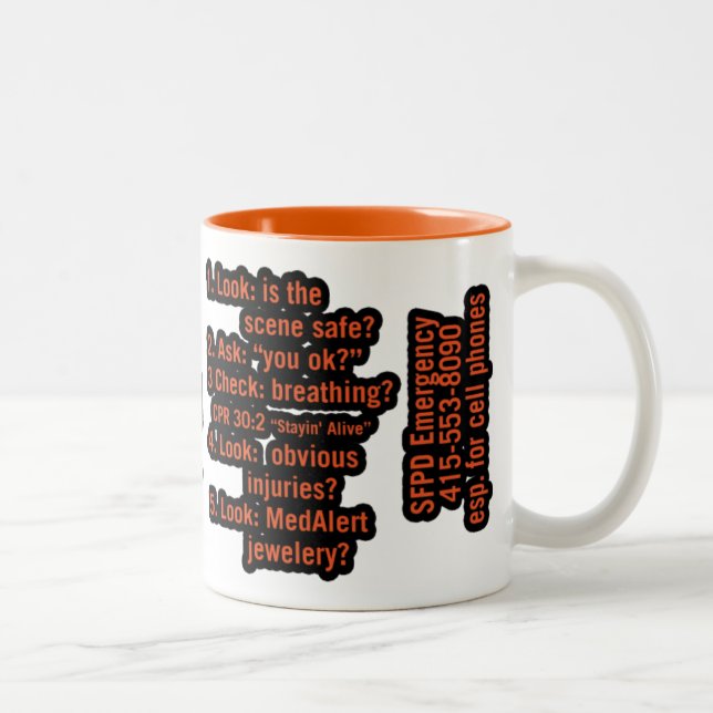 Tasse 2 Couleurs Sarah (Droit)