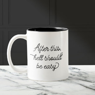 Tasse 2 Couleurs Sarcastique Funny Survivre au quotidien Coworker