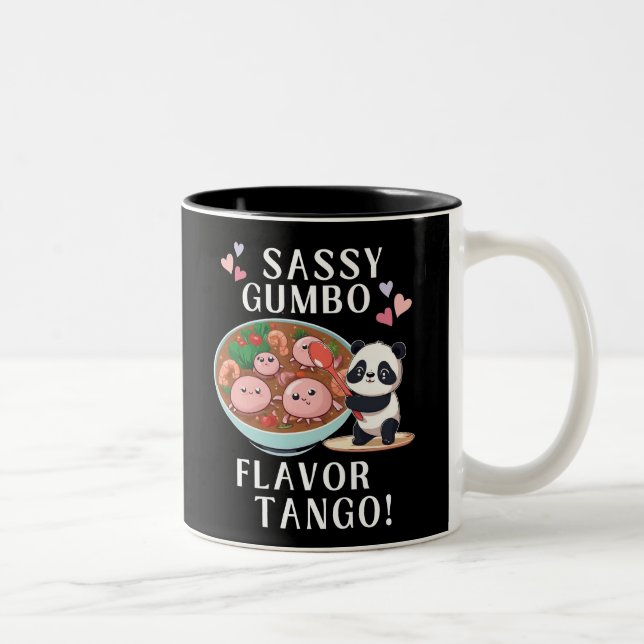 Tasse 2 Couleurs Sassy Gumbo Flavor Tango (Droit)