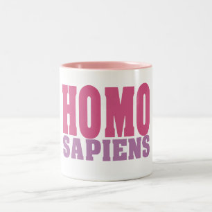 Tasse 2 Couleurs Saumons SAPIENS HOMOS