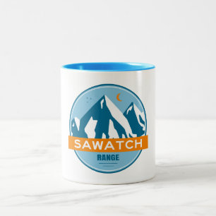 Tasse 2 Couleurs Sawatch Range Colorado