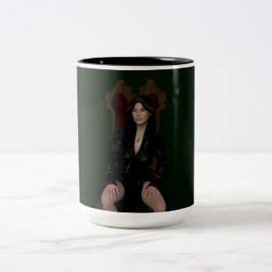 Tasse 2 Couleurs Scarlett Chevalier assis sur la chaise