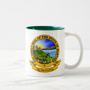 Tasse 2 Couleurs Sceau Montana