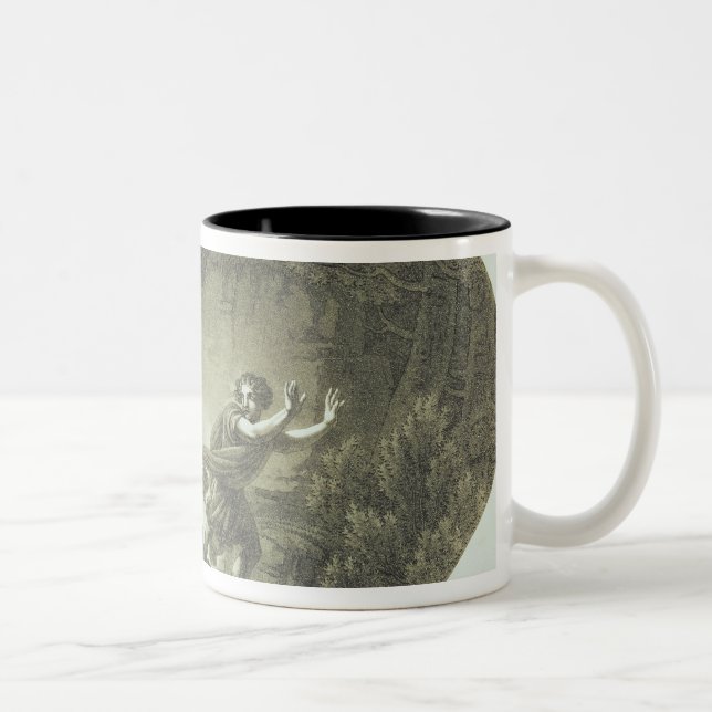 Tasse 2 Couleurs Scène "de la cannelure magique" par Mozart (Droit)