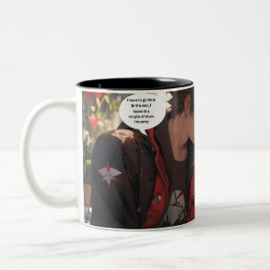 Tasse 2 Couleurs Scène de l'Anime "juste me tenir"