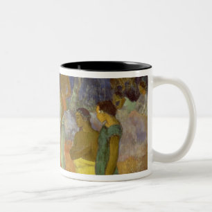 Tasse 2 Couleurs Scène de Paul Gauguin   de la vie de Tahitian,