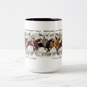 Tasse 2 Couleurs Scène de tapisserie de Bayeux