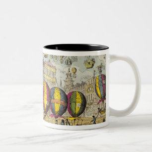 Tasse 2 Couleurs Scène perspectives élevées dans farce les '