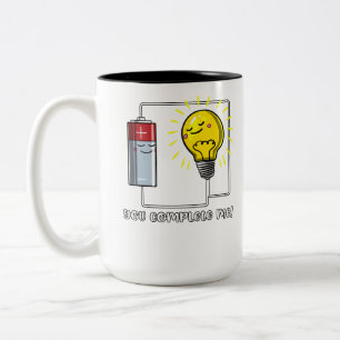Tasse 2 Couleurs Science Physique Vous Me Complétez Drôle Plaisante