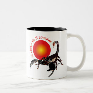 Tasse 2 Couleurs Scorpion 24 october fin 22 novembre
