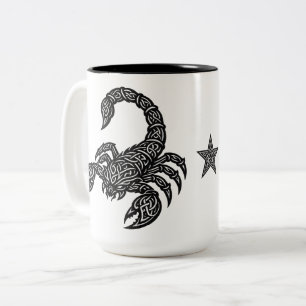 Tasse 2 Couleurs Scorpion Sigil du Scorpion — Encre Mythique du Zod