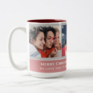 Tasse 2 Couleurs Script Rose or tendance Faux   Meilleures photos d