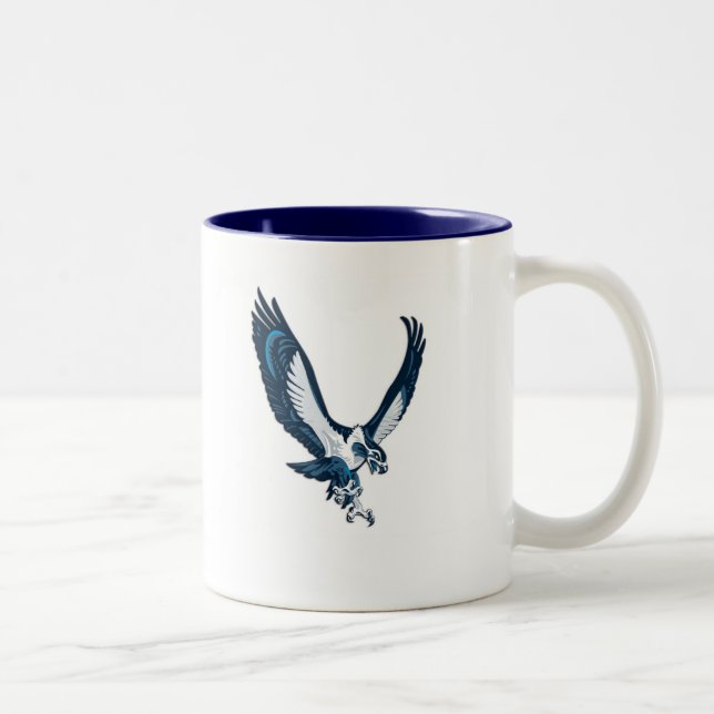 Tasse 2 Couleurs Seahawk, NATATION d'UNCW (Droit)