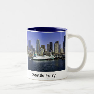 Tasse 2 Couleurs Seattle Ferry État de Washington
