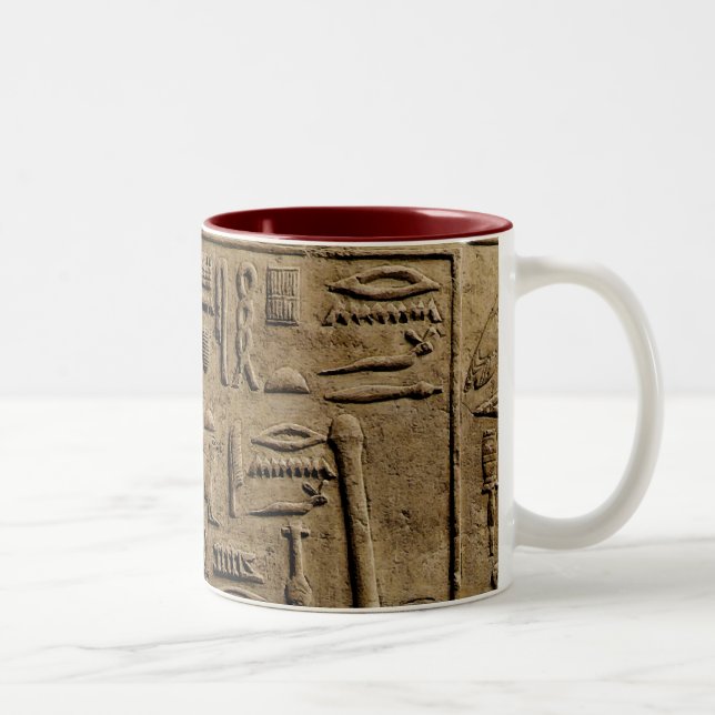 Tasse 2 Couleurs Secours EGYPTIEN Articles cadeaux (Droit)