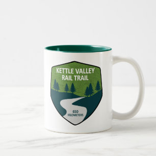 Tasse 2 Couleurs Sentier ferroviaire Kettle Valley Colombie-Britann