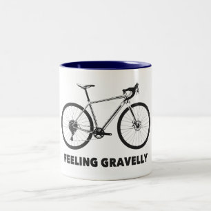 Tasse 2 Couleurs Sentir le cyclisme Gravelly
