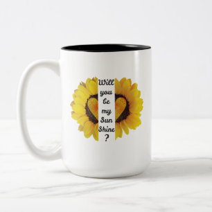 Tasse 2 Couleurs Serez-vous mon soleil ?