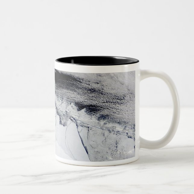 Tasse 2 Couleurs Shackleton Ice Shelf, Antarctique (Droit)