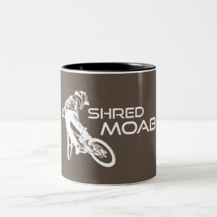 Tasse 2 Couleurs Shred Moab Mountain Biking
