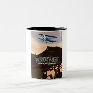 Tasse 2 Couleurs Siège d'Arthur Édimbourg Écosse