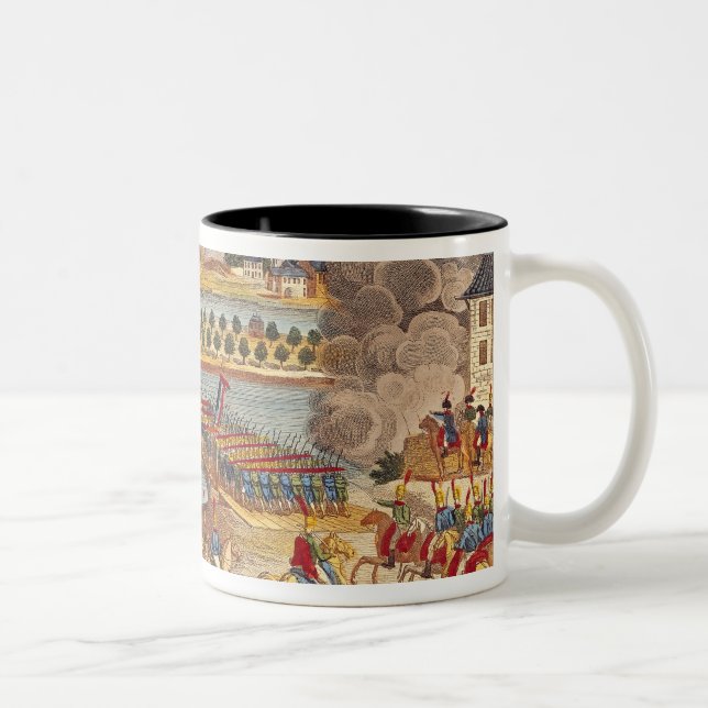 Tasse 2 Couleurs Siège de Vienne, le 10 mai 1809 (Droit)