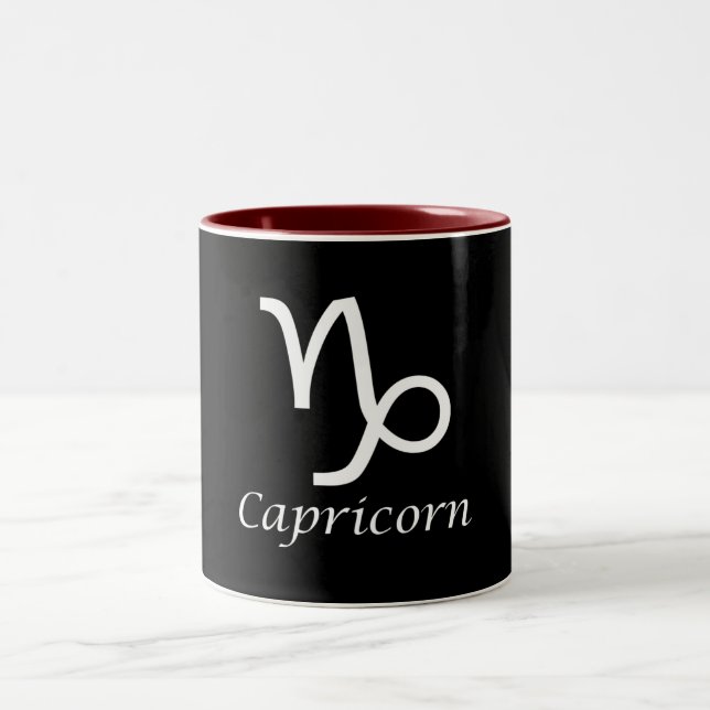 Tasse 2 Couleurs SIGNE Zodiaque "Capricorne" (Centre)