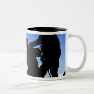 Tasse 2 Couleurs Silhouette des soldats