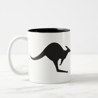 Tasse 2 Couleurs Silueta Contorno Canguro