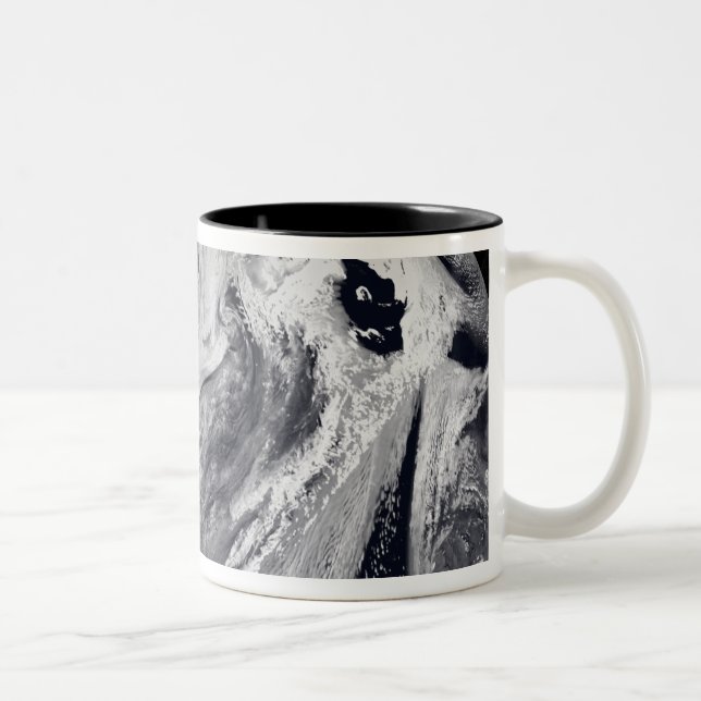 Tasse 2 Couleurs Simulation de nuage d'une seule journée (Droit)