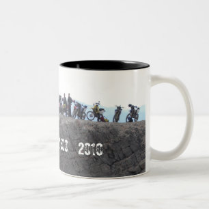 Tasse 2 Couleurs Singe-Bout 500 2010 - drapeau Mtn