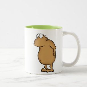Tasse 2 Couleurs Singe de bande dessinée