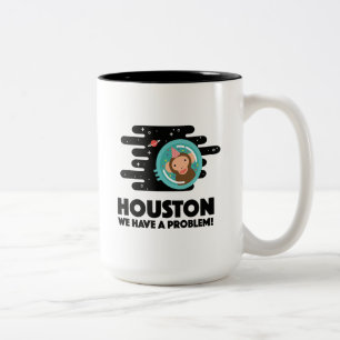 Tasse 2 Couleurs Singe de l'espace