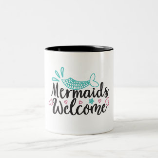 Tasse 2 Couleurs Sirènes Bienvenues