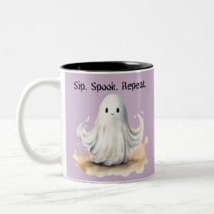 Tasse 2 Couleurs Sirop Fantôme Répéter Halloween Créatif Effrayant