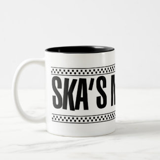 Tasse 2 Couleurs Ska non mort !