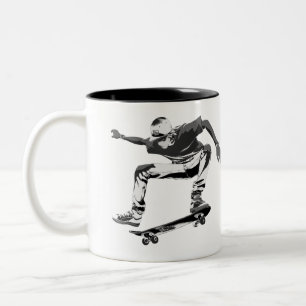 Tasse 2 Couleurs Skateboard is my Life - Skateboarder